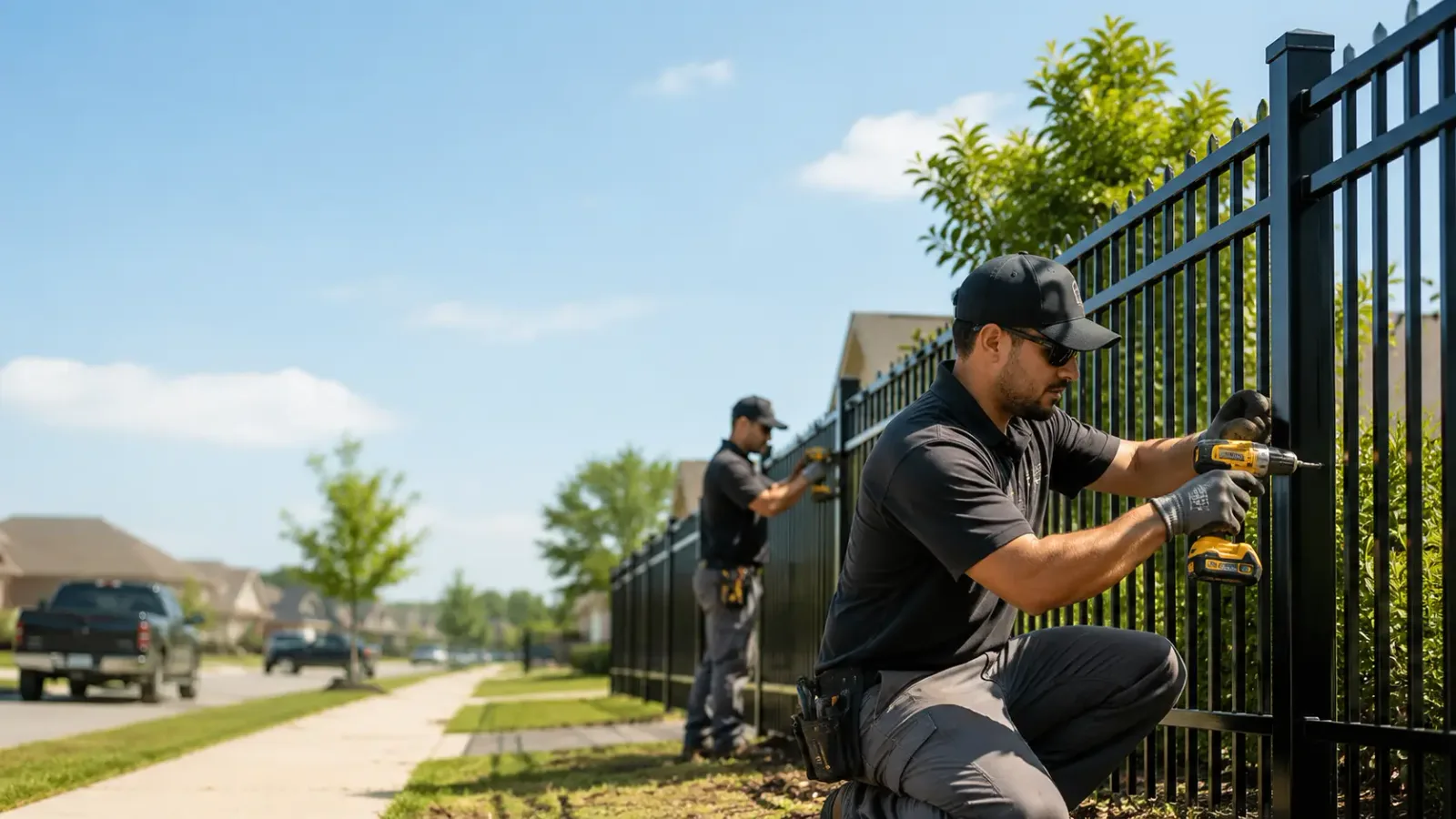 Metal Fence Installation in Bourg, LA
